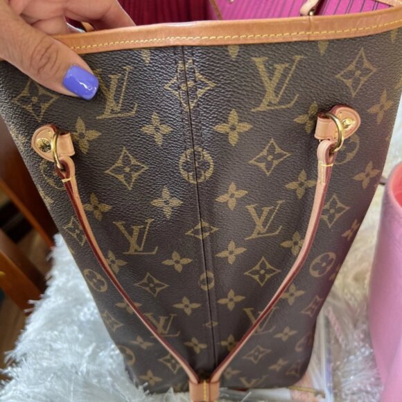 Louis Vuitton Neverfull MM Monogram Tote Bag M41178 Pre Owned - Picture 5 of 11